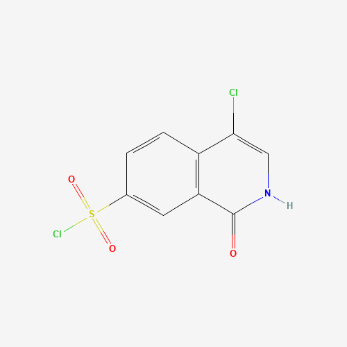 4-Chloro-1-hydroxy-7-isoquinolinesulfonyl Chloride (CAS: 223671-81-6) - Related Chemical Product