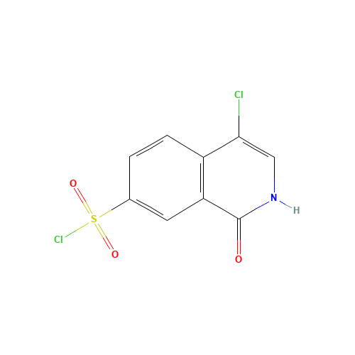4-Chloro-1-hydroxy-7-isoquinolinesulfonyl Chloride (CAS: 223671-81-6) - Related Chemical Product