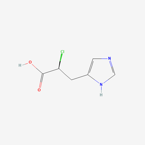 (S)-(-)-2-Chloro-3-[4(5)-imidazolyl]propionic Acid (CAS: 17561-26-1) - Related Chemical Product