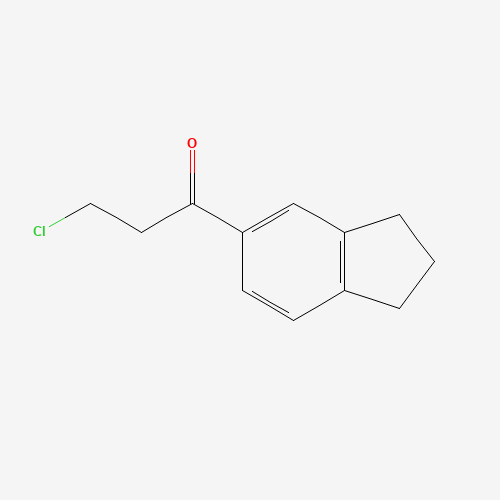 3-Chloro-1-indan-5-yl-propan-1-one (CAS: 39105-39-0) - Related Chemical Product