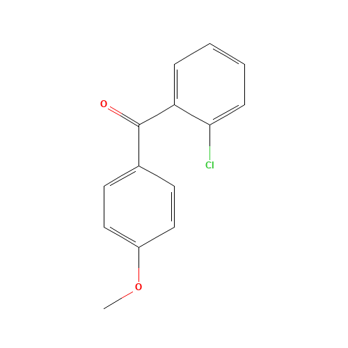 2-Chloro-4'-methoxybenzophenone (CAS: 54118-74-0) - Chemical Structure and Molecular Formula 