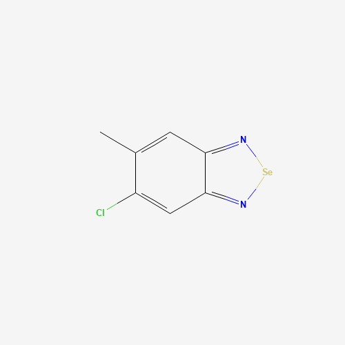 5-Chloro-6-methyl-2,1,3-benzoselenodiazole (CAS: 2255-94-9) - Chemical Structure and Molecular Formula 