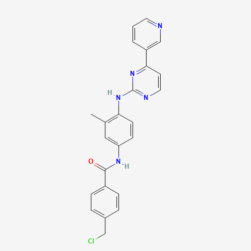 N-[4-[[4-(Chloromethyl)benzoyl]amino]-2-methylphenyl]-4-(3-pyridyl)-2-pyrimidineamine (CAS: 796738-74-4) - Related Chemical Product