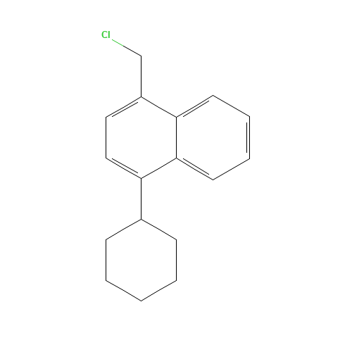 1-Chloromethyl-4-cyclohexylnaphthalene (CAS: 71109-04-1) - Related Chemical Product