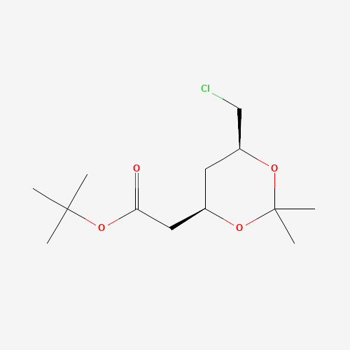 (4R-cis)-6-Chloromethyl-2,2-dimethyl-1,3-dioxane-4-acetic Acid tert-Butyl Ester (CAS: 154026-94-5) - Related Chemical Product