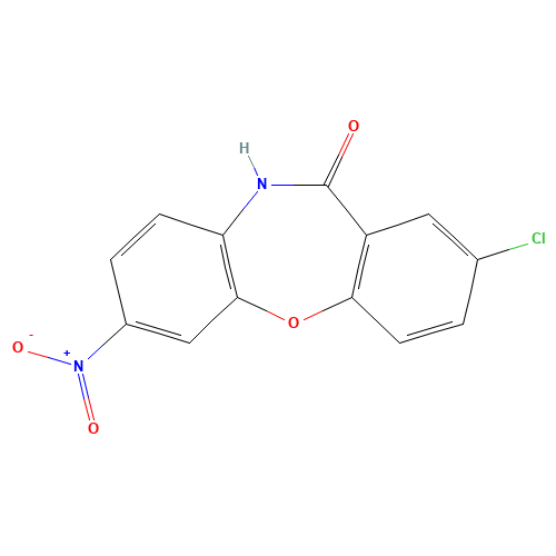 2-Chloro-7-nitrodibenz[b,f][1,4]oxazepin-11(10H)-one (CAS: 37116-83-9) - Related Chemical Product