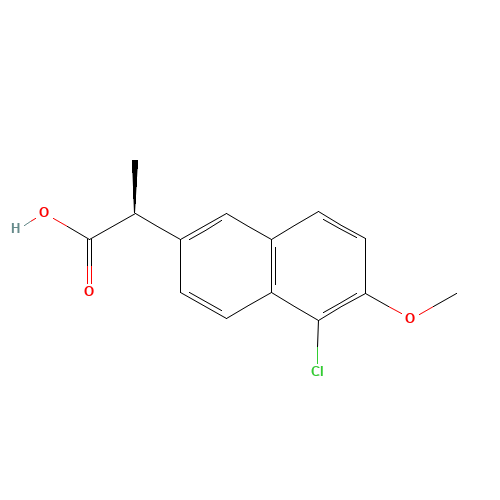 (S)-5-Chloro Naproxen (CAS: 89617-86-7) - Related Chemical Product