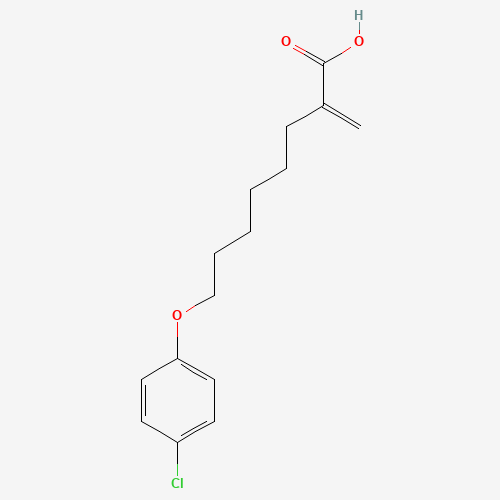 8-(4-Chlorophenoxy)-2-methylenoctanoic Acid (CAS: 124083-17-6) - Related Chemical Product