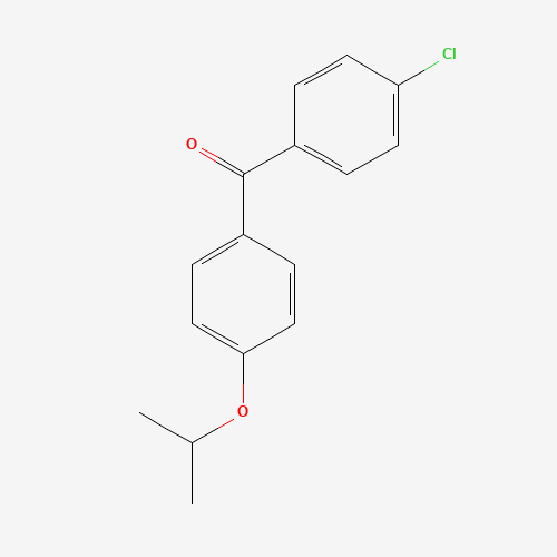 (4-Chlorophenyl)[4-(1-methylethoxy)phenyl]methanone(Fenofibrate Impurity) (CAS: 154356-96-4) - Related Chemical Product