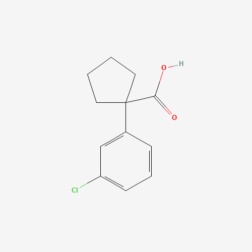1-(3-Chlorophenyl)cyclopentanecarboxylic Acid (CAS: 143328-21-6) - Related Chemical Product