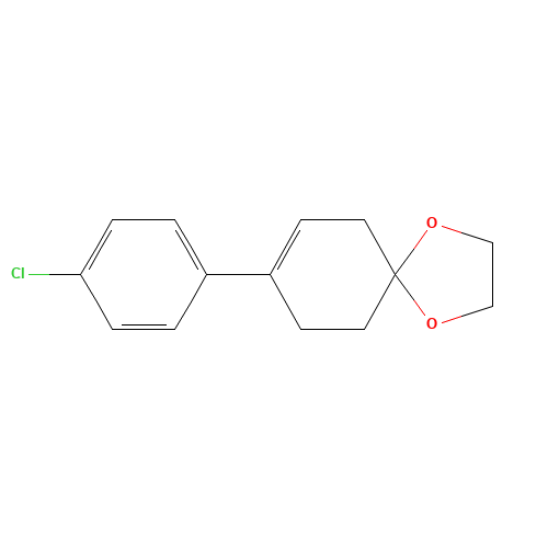 8-(4-Chlorophenyl)-1,4-dioxaspiro[4.5]dec-7-ene (CAS: 126991-60-4) - Related Chemical Product