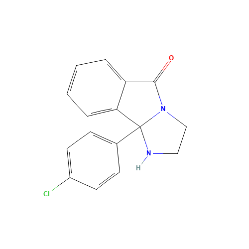 9b-(4-Chlorophenyl)-1,2,3,9b-tetrahydro-5H-imidazo[2,1-a]isoindol-5-one (CAS: 6038-49-9) - Related Chemical Product