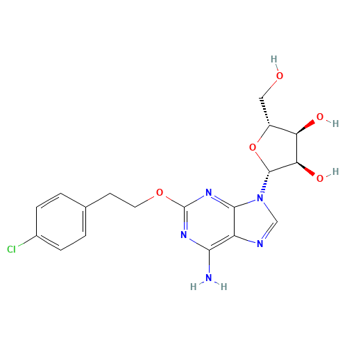 2-[2-(4-Chlorophenyl)ethoxy]adenosine (CAS: 131865-88-8) - Related Chemical Product