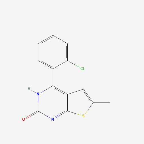 4-(2-Chlorophenyl)-6-methylthieno[2,3-d]pyrimidin-2(1H)-one (CAS: 677713-46-1) - Related Chemical Product