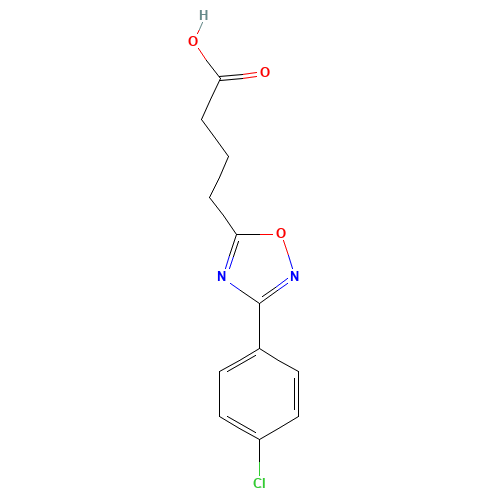 3-(4-Chlorophenyl)-1,2,4-oxadiazole-5-butanoic Acid (CAS: 439108-15-3) - Related Chemical Product