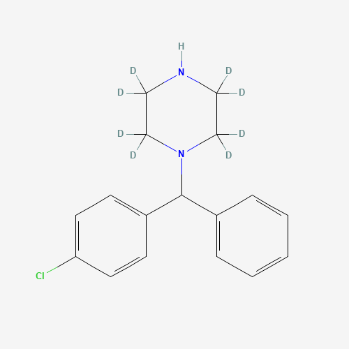 1-[(4-Chlorophenyl)phenylmethyl]piperazine-d8 (CAS: 1189925-23-2) - Related Chemical Product