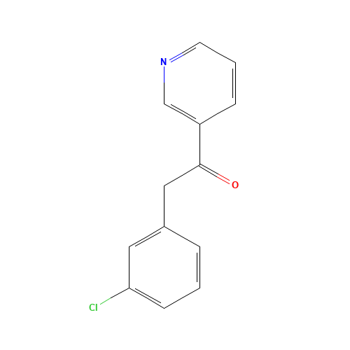 2-(3-Chlorophenyl)-1-(3-pyridinyl)-1-ethanone (CAS: 31251-55-5) - Related Chemical Product