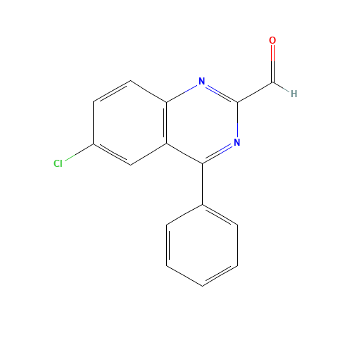 6-Chloro-4-phenylquinazolin-2-carboxaldehyde (CAS: 5958-05-4) - Related Chemical Product
