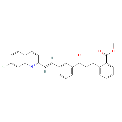 2-[3-[3-[(1E)-2-(7-Chloro-2-quinolinyl)ethenyl]phenyl]-3-oxopropyl]benzoic Acid Methyl Ester (CAS: 149968-11-6) - Related Chemical Product