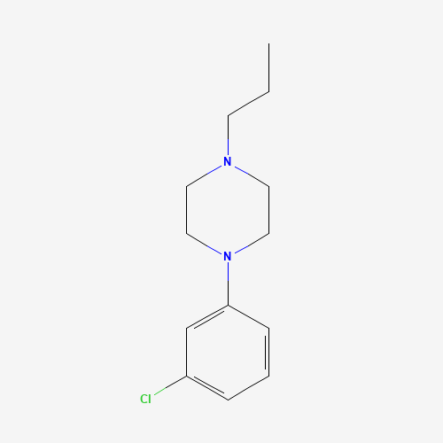 1-(3-Chlorophenyl)-4-propylpiperazine (CAS: 144146-59-8) - Related Chemical Product