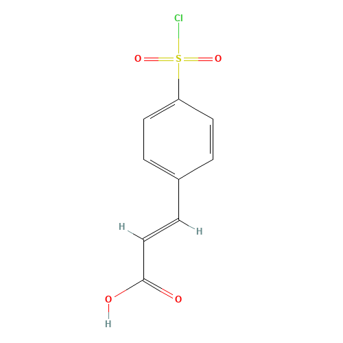 4-Chlorosulfonylcinnamic Acid (CAS: 17641-30-4) - Related Chemical Product