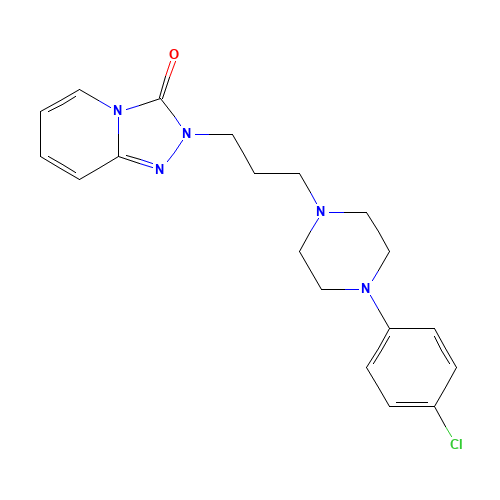 4-Chloro Trazodone Isomer (CAS: 157072-19-0) - Chemical Structure and Molecular Formula 