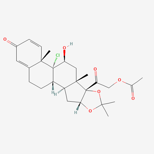 9-Chloro Triamcinolone Acetonide 21-Acetate (CAS: 10392-75-3) - Related Chemical Product