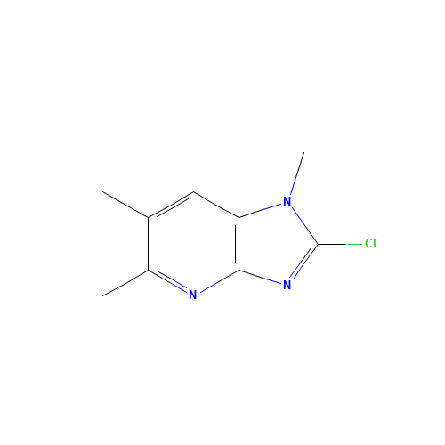 2-Chloro-1,5,6-trimethylimidazo [4,5-b] Pyridine (CAS: 887354-13-4) - Related Chemical Product