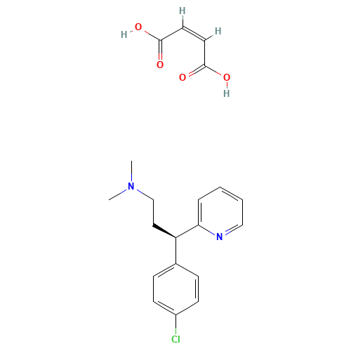(R)-Chlorpheniramine Maleate Salt (CAS: 23095-76-3) - Related Chemical Product