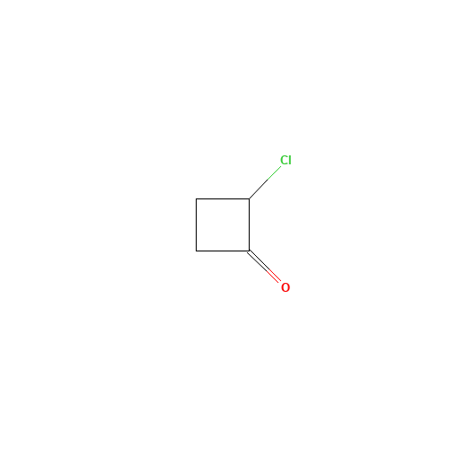 2-Chloro Cyclobutanone (CAS: 20686-67-3) - Chemical Structure and Molecular Formula 