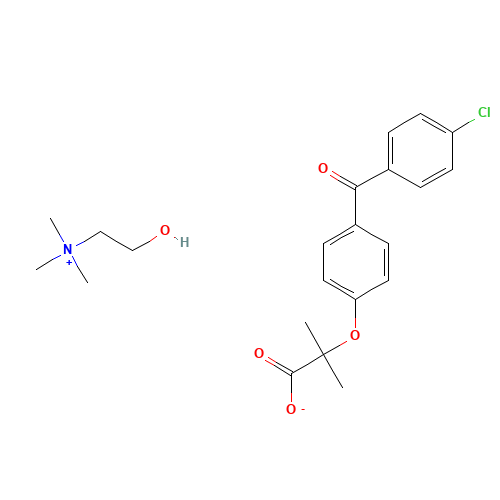 Choline Fenofibrate (CAS: 856676-23-8) - Related Chemical Product