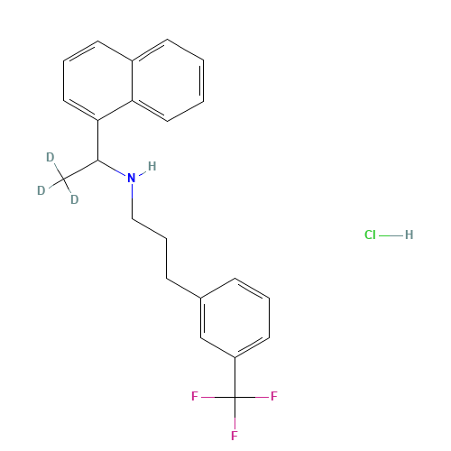 rac Cinacalcet-d3 Hydrochloride (CAS: 1185097-33-9) - Related Chemical Product