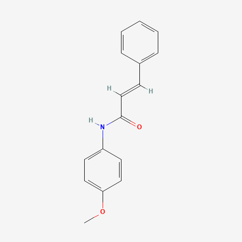 N-(Cinnamoyl)-4-methoxyaniline (CAS: 76228-15-4) - Related Chemical Product