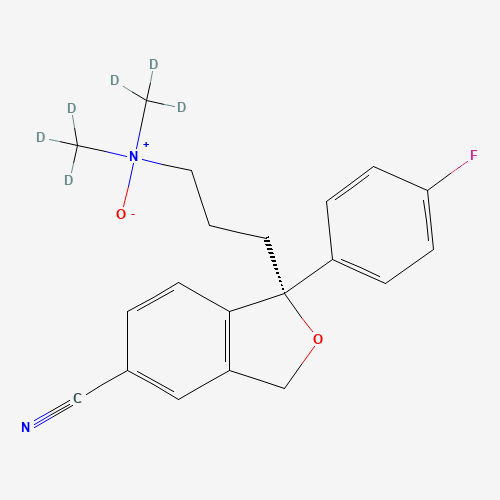(R)-Citalopram-d6 N-Oxide (CAS: 1217669-62-9) - Related Chemical Product