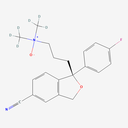 (S)-Citalopram-d6 N-Oxide (CAS: 1217710-65-0) - Related Chemical Product