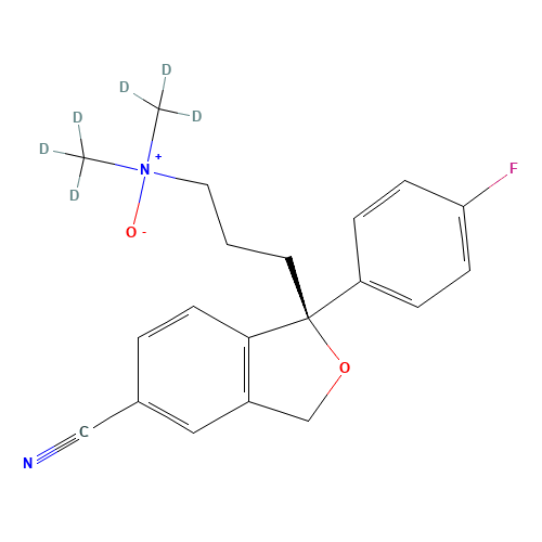 (S)-Citalopram-d6 N-Oxide (CAS: 1217710-65-0) - Related Chemical Product