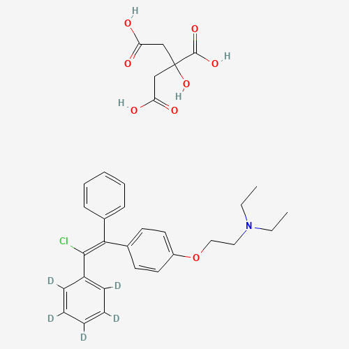 Clomiphene-d5 Citrate (CAS: 1217200-17-3) - Related Chemical Product