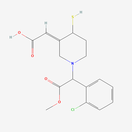 trans-Clopidogrel Thiol Metabolite (CAS: 767612-34-0) - Related Chemical Product