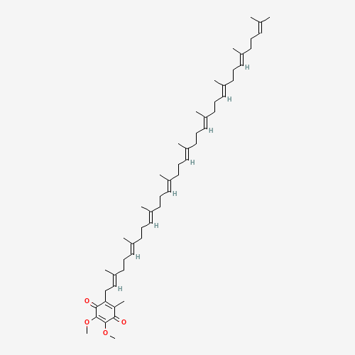 Coenzyme Q9 (CAS: 303-97-9) - Chemical Structure and Molecular Formula 