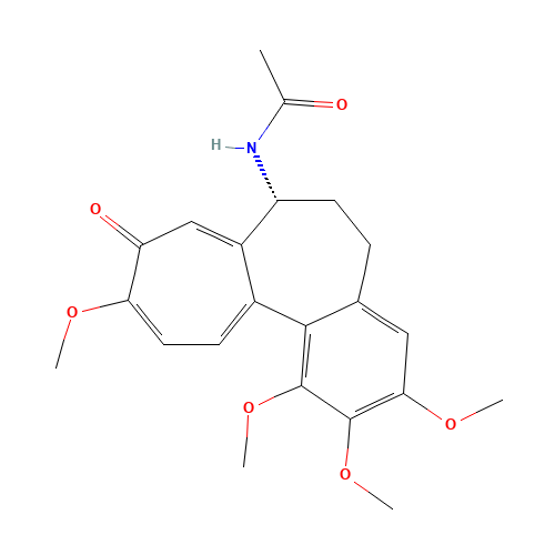(R)-Colchicine (CAS: 75520-89-7) - Chemical Structure and Molecular Formula 