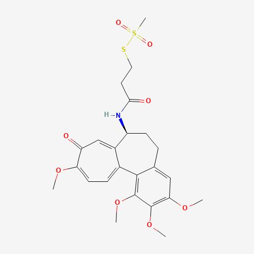 Colchicine Methanethiosulfonate (CAS: 1217821-52-7) - Chemical Structure and Molecular Formula 