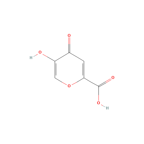 Comenic Acid (CAS: 499-78-5) - Chemical Structure and Molecular Formula 