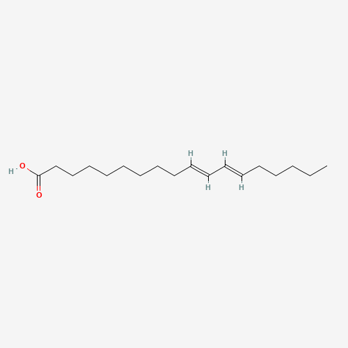 Conjugated Linoleic Acid (CAS: 22880-03-1) - Chemical Structure and Molecular Formula 