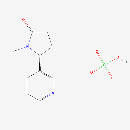 S-(-)-Cotinine Perchlorate (CAS: 1217692-15-3) - Chemical Structure and Molecular Formula 