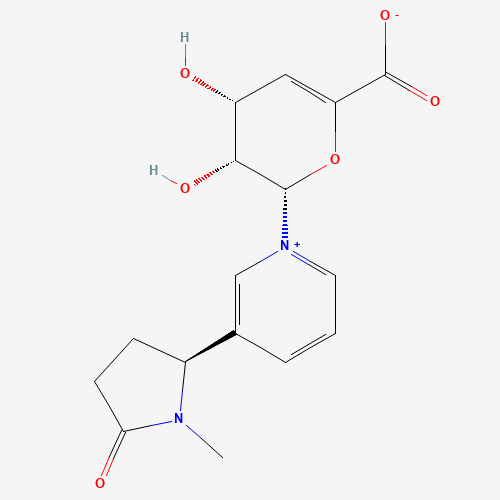 Cotinine N-(4-Deoxy-4,5-didehydro)-b-D-glucuronide (CAS: 146275-15-2) - Related Chemical Product