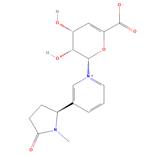 Cotinine N-(4-Deoxy-4,5-didehydro)-b-D-glucuronide (CAS: 146275-15-2) - Related Chemical Product