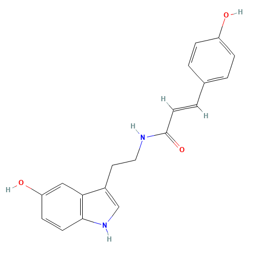 N-(p-Coumaroyl) Serotonin (CAS: 68573-24-0) - Related Chemical Product