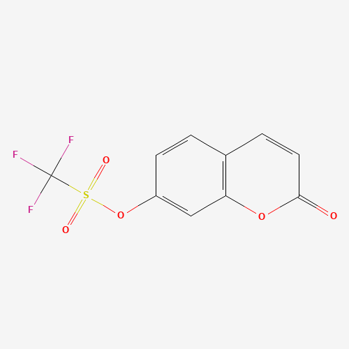 7-Coumaryl Triflate (CAS: 108530-10-5) - Chemical Structure and Molecular Formula 