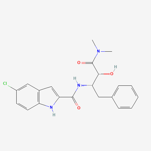 CP-91149 (CAS: 186392-40-5) - Chemical Structure and Molecular Formula 
