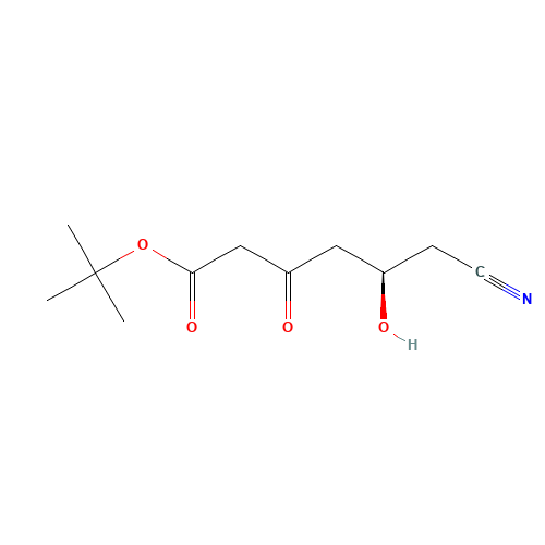 (5R)-6-Cyano-5-hydroxy-3-oxo-hexanoic Acid tert-Butyl Ester (CAS: 125988-01-4) - Related Chemical Product